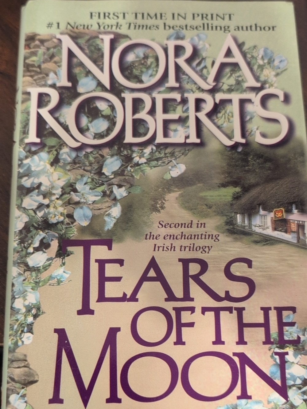 Tears of the Moon Decorative Book Cover Art - Purple/Green